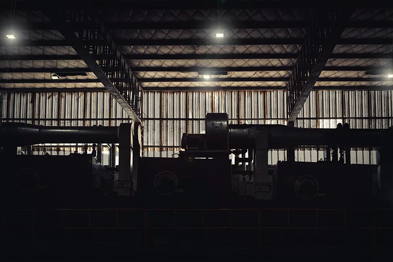 Iluminación de naves industriales - Vista general