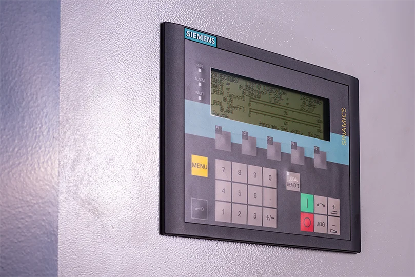 Variadores de frecuencia - Vista lateral